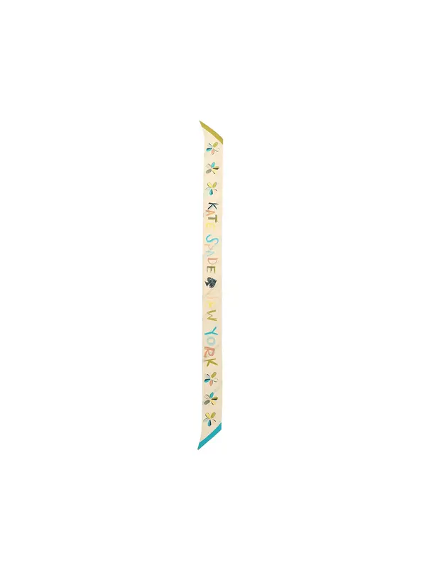 Kate Spade Kate Spade Šal  voda / rumena / pastelno rumena / oliva