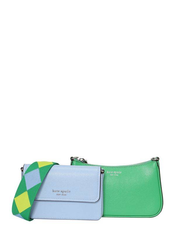 Kate Spade Kate Spade Torba za čez ramo  svetlo modra / rumena / zelena / srebrna