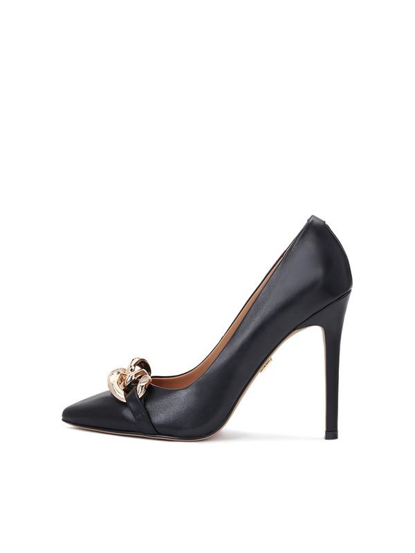 Kazar Kazar Čevlji s peto  zlata / črna