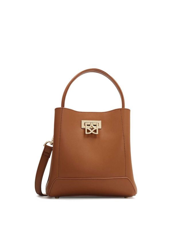 Kazar Kazar Ročna torbica  konjak