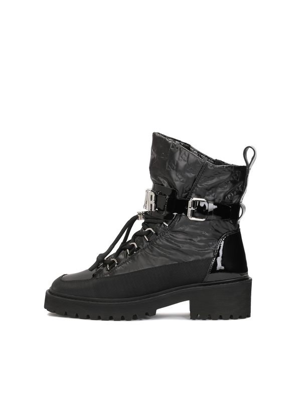 Kazar Kazar Škornji z vezalkami  črna