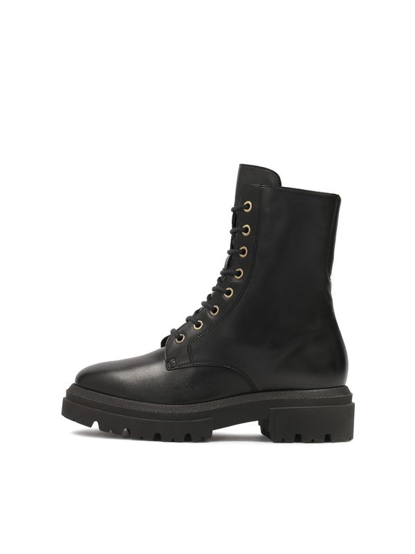 Kazar Kazar Škornji z vezalkami  črna