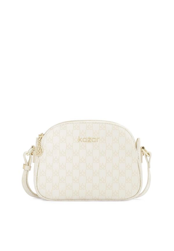 Kazar Kazar Torba za čez ramo  kremna / bela