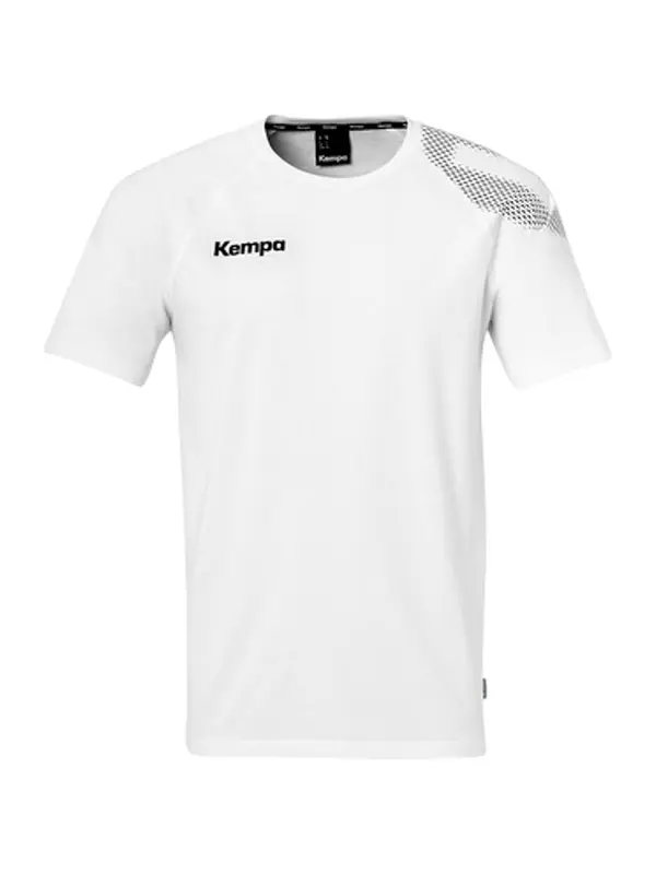 KEMPA KEMPA Funkcionalna majica  črna / bela