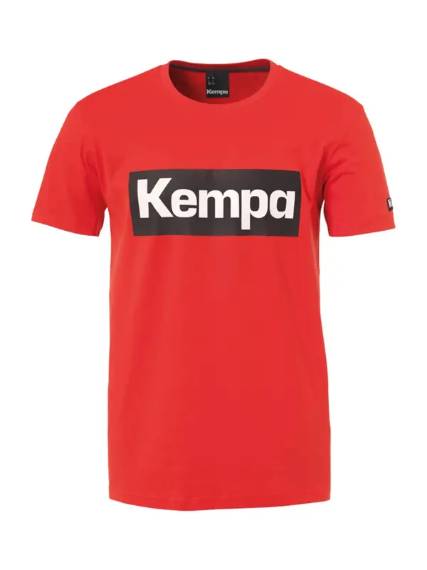 KEMPA KEMPA Funkcionalna majica  rdeča / črna / bela