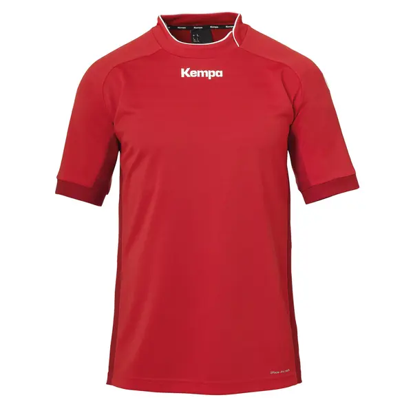 KEMPA KEMPA Funkcionalna majica  rdeča / temno rdeča / bela