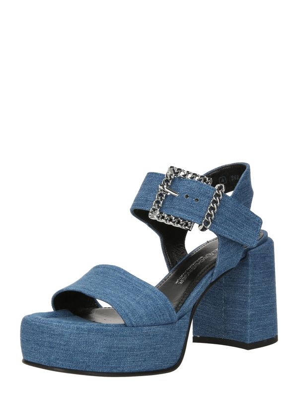 Kennel & Schmenger Kennel & Schmenger Sandali 'MILA'  moder denim / srebrna