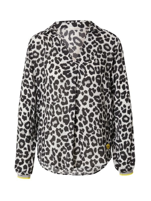 Key Largo Key Largo Bluza 'KATE'  rumena / antracit / svetlo siva