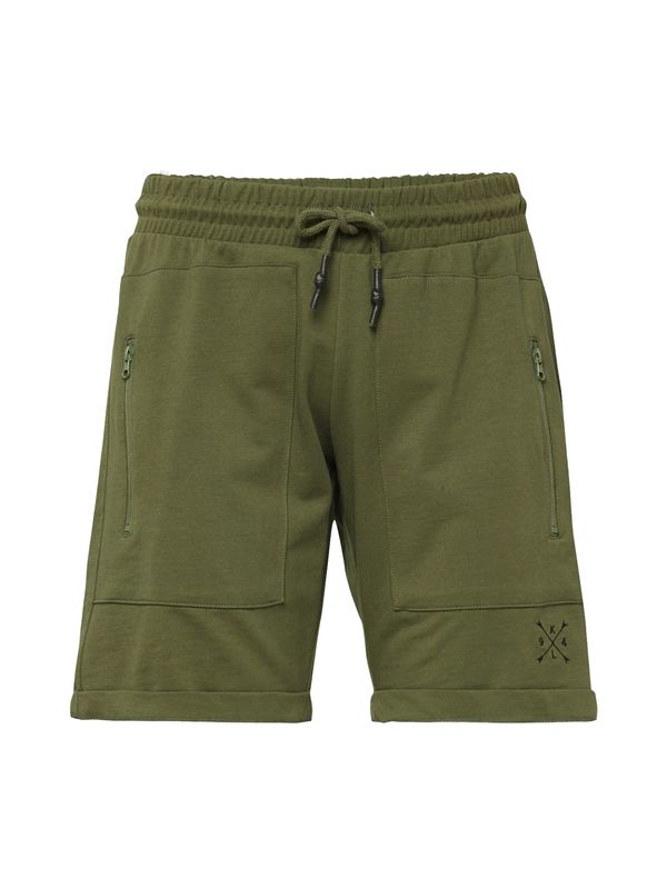 Key Largo Key Largo Hlače 'Lake'  oliva / črna