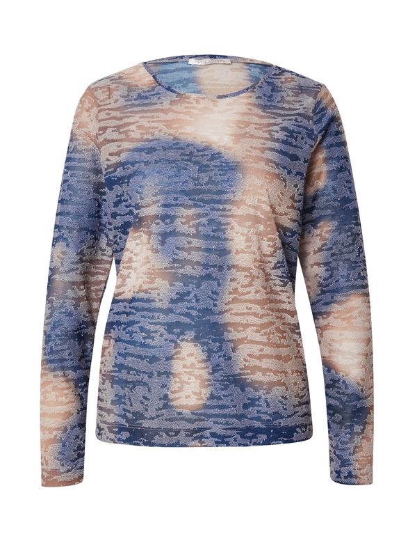 Key Largo Key Largo Majica  temno modra / rjava / off-bela