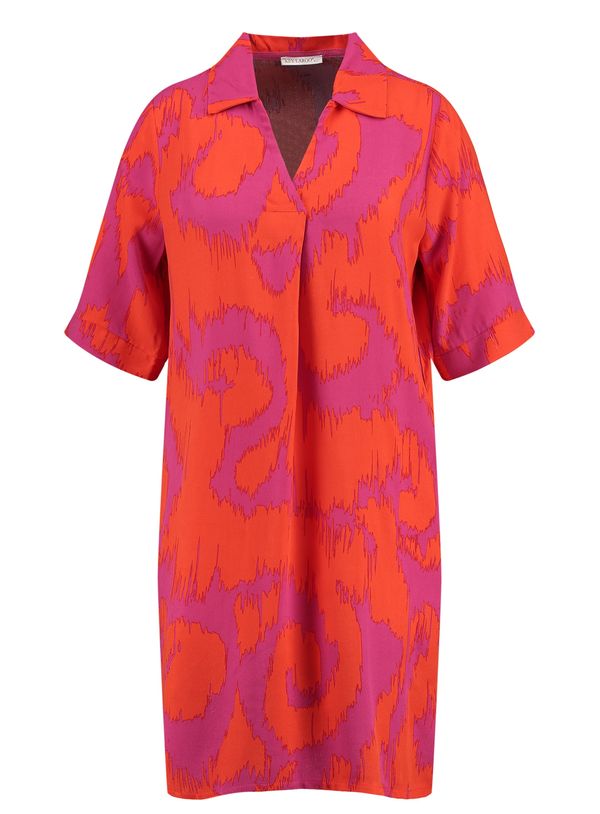 Key Largo Key Largo Obleka ' DORA '  neonsko oranžna / pitaja