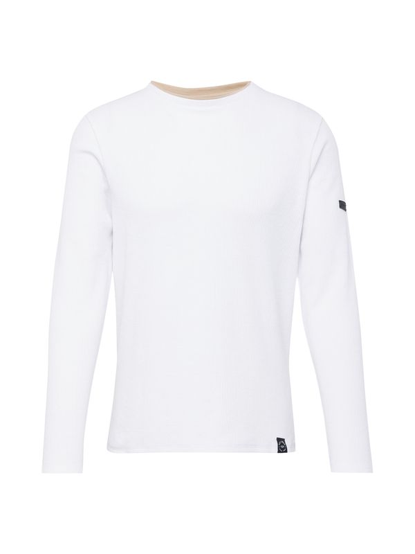 Key Largo Key Largo Pulover 'STEFANO'  svetlo bež / bela