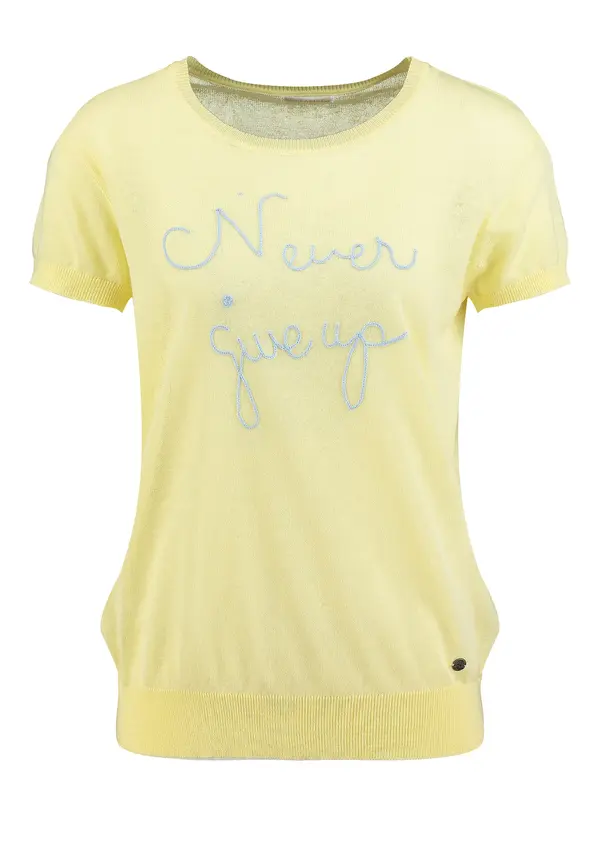 Key Largo Key Largo Pulover 'Strength'  pastelno modra / rumena