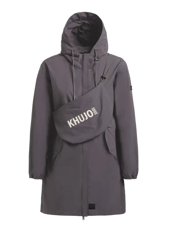 khujo khujo Prehodna jakna 'AMETI'  temno siva