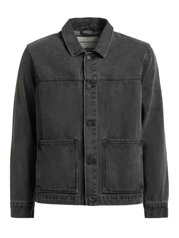 khujo khujo Prehodna jakna 'Barto'  črn denim