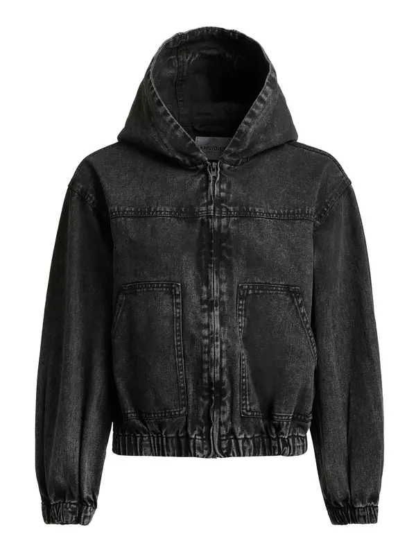 khujo khujo Prehodna jakna 'Gretel'  črn denim