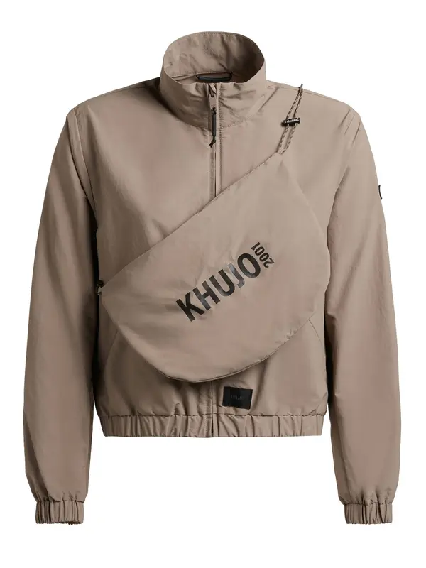 khujo khujo Prehodna jakna 'Leitzi'  mokka / črna