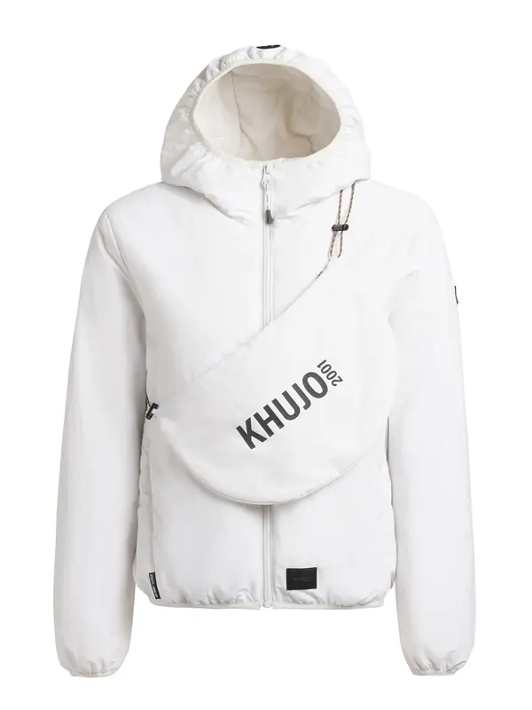 khujo khujo Prehodna jakna 'Shelly'  črna / off-bela