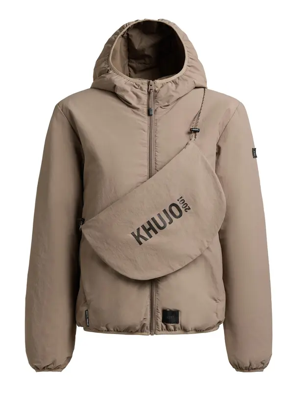khujo khujo Prehodna jakna 'Shelly2'  svetlo rjava / črna