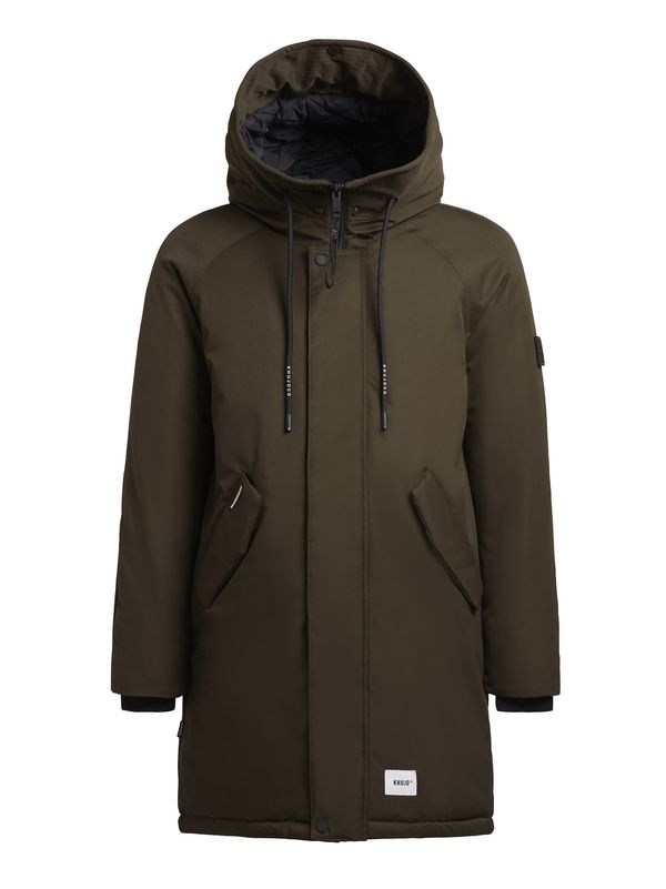 khujo khujo Zimska jakna 'HANT'  temno zelena