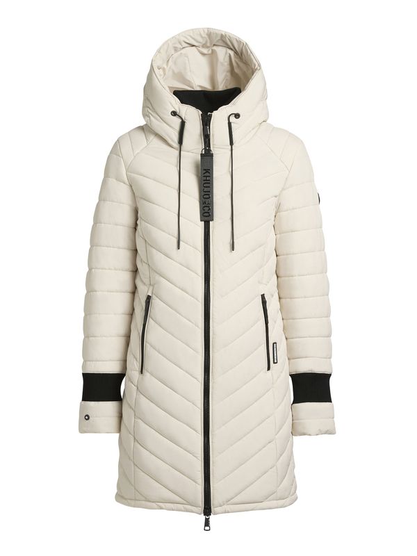 khujo khujo Zimska jakna  kremna / črna