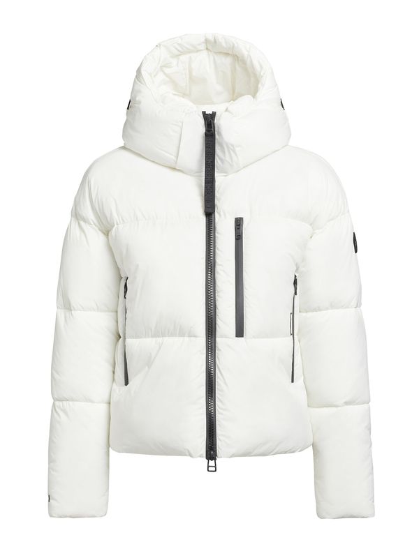 khujo khujo Zimska jakna 'LEXI'  črna / bela