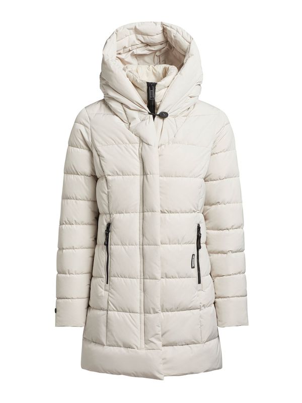 khujo khujo Zimska jakna ' STEX '  črna / off-bela