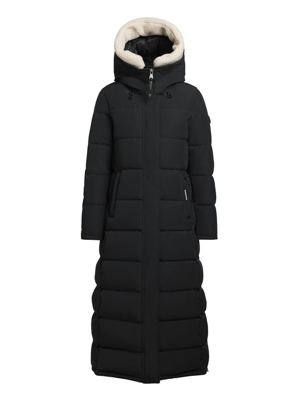 khujo khujo Zimski plašč ' CLARESSE TEDDY '  črna