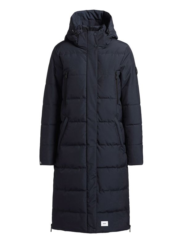 khujo khujo Zimski plašč 'DANI'  temno modra / bela