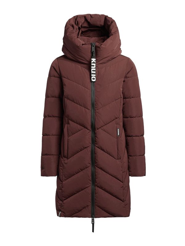 khujo khujo Zimski plašč 'Darka'  vinsko rdeča