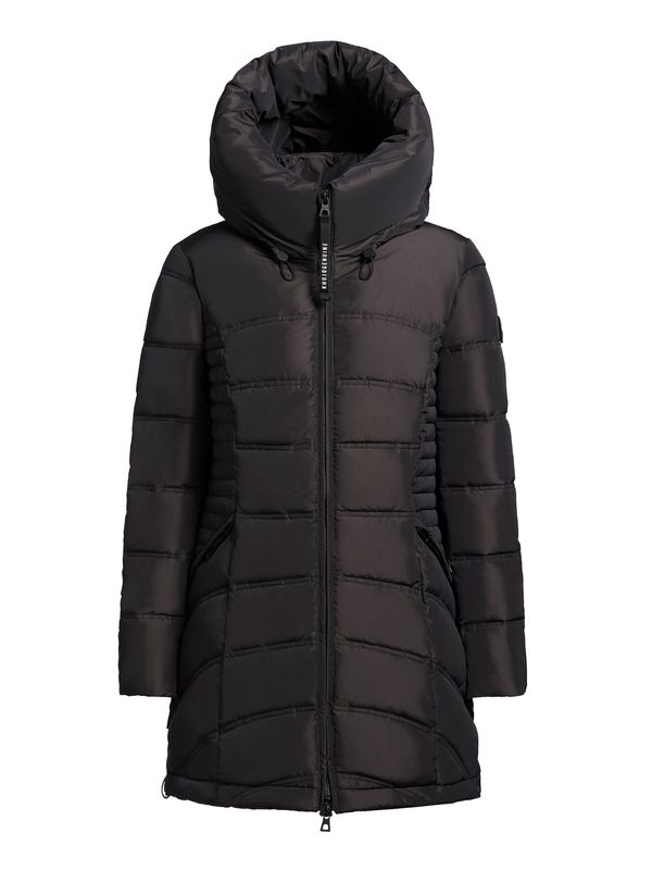 khujo khujo Zimski plašč ' FREYA '  temno siva