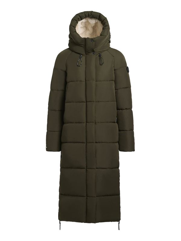 khujo khujo Zimski plašč ' LAMBA '  temno zelena