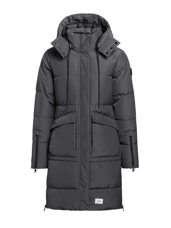 khujo khujo Zimski plašč 'Sylla'  temno siva