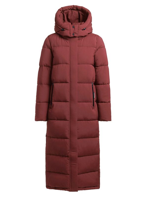 khujo khujo Zimski plašč  vinsko rdeča