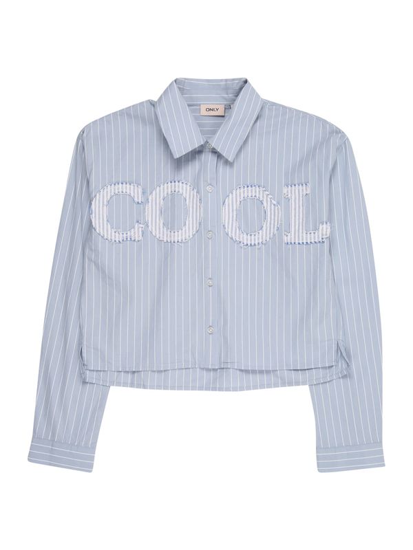 KIDS ONLY KIDS ONLY Bluza 'KOGETTA'  svetlo modra / bela