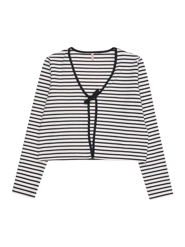 KIDS ONLY KIDS ONLY Pletena jopa  črna / bela