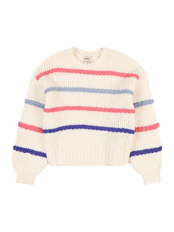 KIDS ONLY KIDS ONLY Pulover  progasto modra / roza / bela