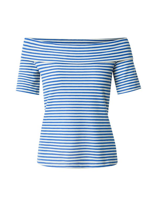 King Louie King Louie Majica 'Nives'  modra / bela