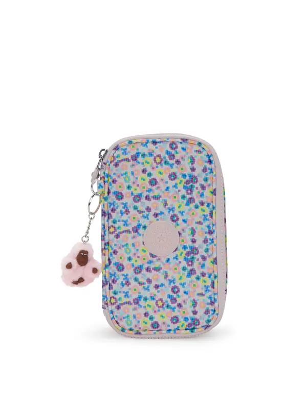 KIPLING KIPLING Etui '50 PENS'  svetlo modra / lila / svetlo roza