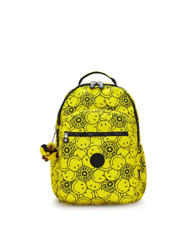 KIPLING KIPLING Nahrbtnik 'Seoul Lap'  rumena / črna