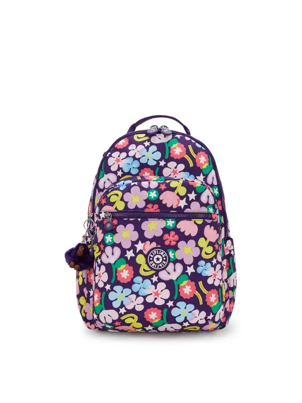 KIPLING KIPLING Nahrbtnik 'Seoul'  svetlo modra / zelena / temno liila / roza