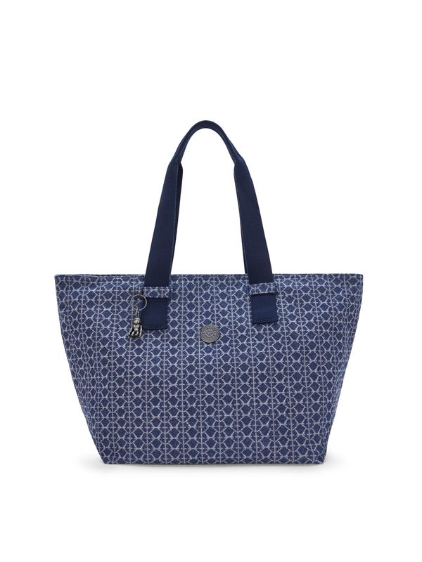 KIPLING KIPLING Nakupovalna torba 'Raaja'  mornarska / off-bela