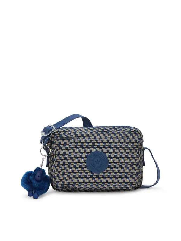 KIPLING KIPLING Torba za čez ramo 'Abanu'  modra / svetlo modra / siva