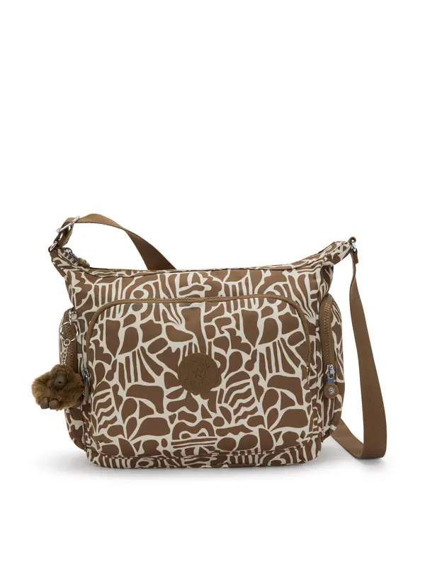 KIPLING KIPLING Torba za čez ramo 'Gabb'  oliva / bela