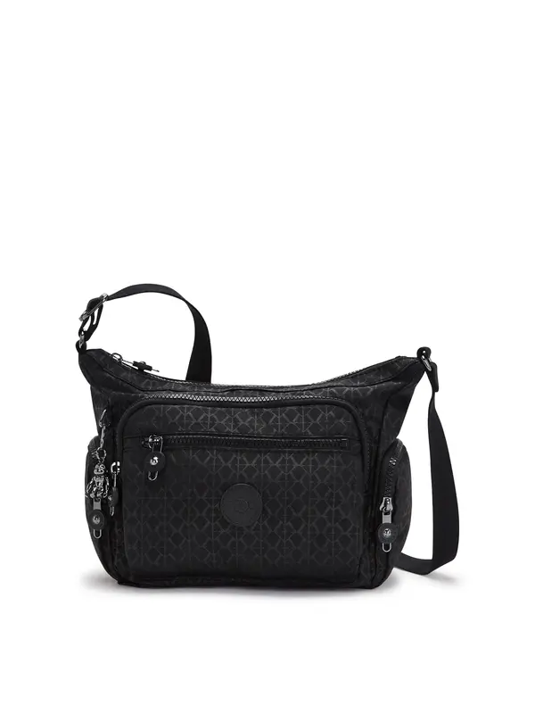 KIPLING KIPLING Torba za čez ramo 'Gabbie'  črna / bela