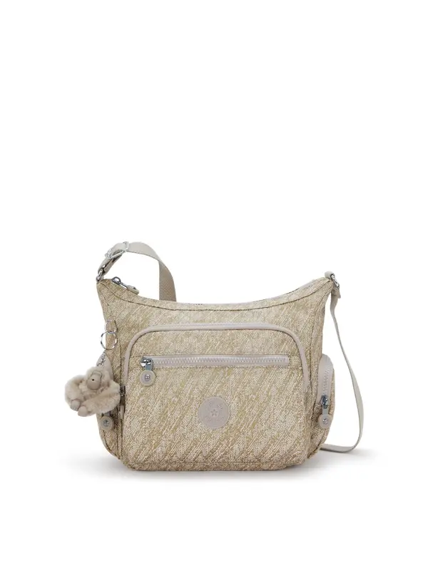 KIPLING KIPLING Torba za čez ramo 'Gabbie S'  svetlo bež / zlata