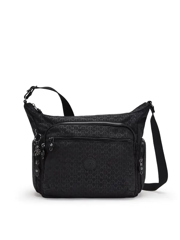 KIPLING KIPLING Torba za čez ramo 'Gabbie'  siva / črna