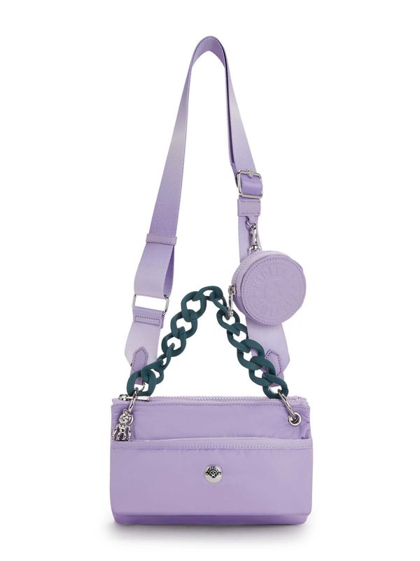 KIPLING KIPLING Torba za čez ramo 'Kimmie'  smaragd / svetlo lila