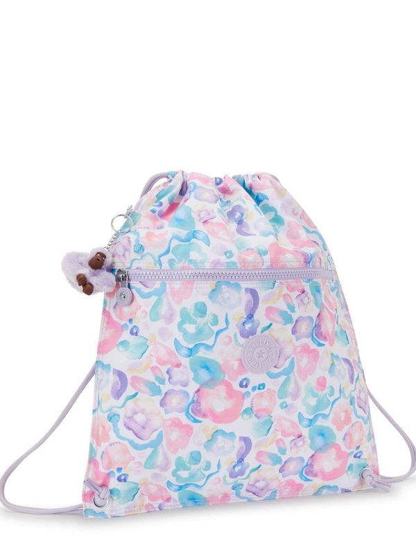 KIPLING KIPLING Vreča nahrbtnik 'Supertaboo'  voda / svetlo siva / sivka / staro roza