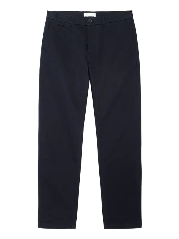 KnowledgeCotton Apparel KnowledgeCotton Apparel Chino hlače 'Chuck'  črna